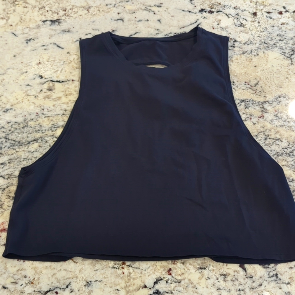 Cut Back Cropped Tank